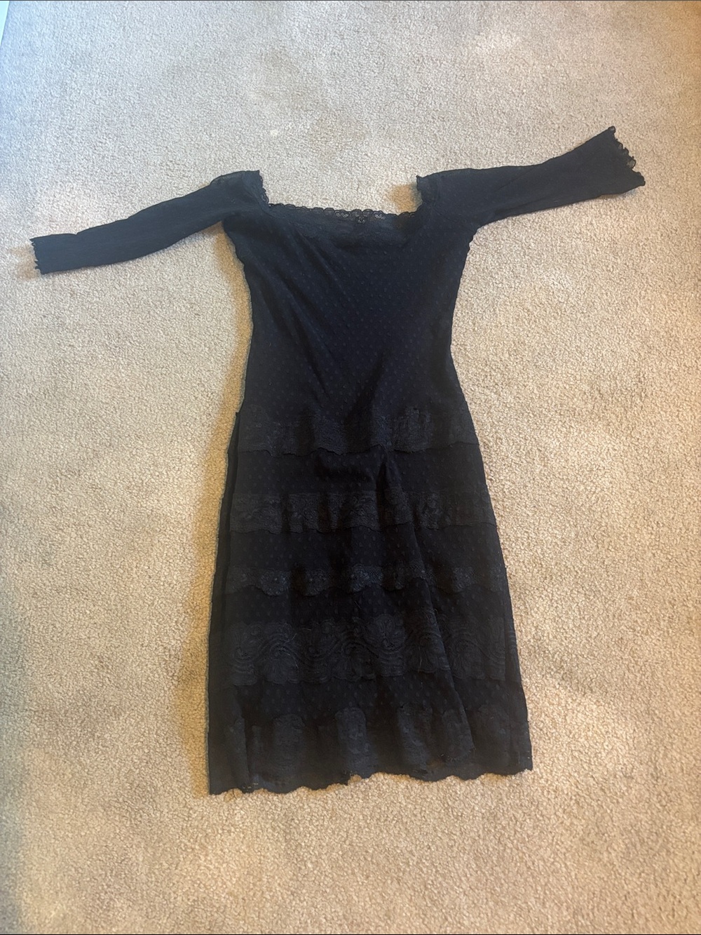 Betsy Johnson Black Dress